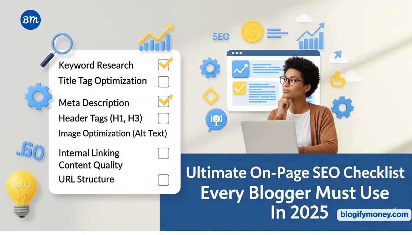 Amazing On-Page SEO Checklist for Bloggers in 2025